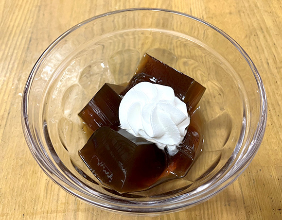 コーヒーゼリー