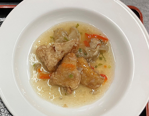 カレイのおろし煮