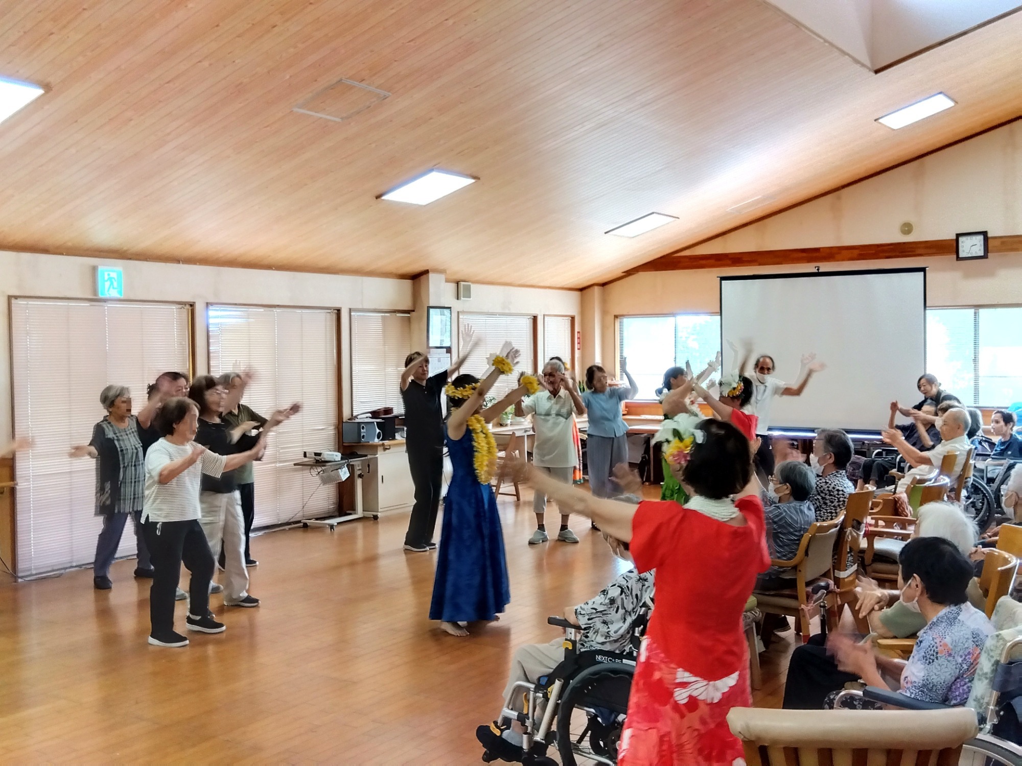2024.10.26　デイおでかけの様子　コスモス畑へドライブ