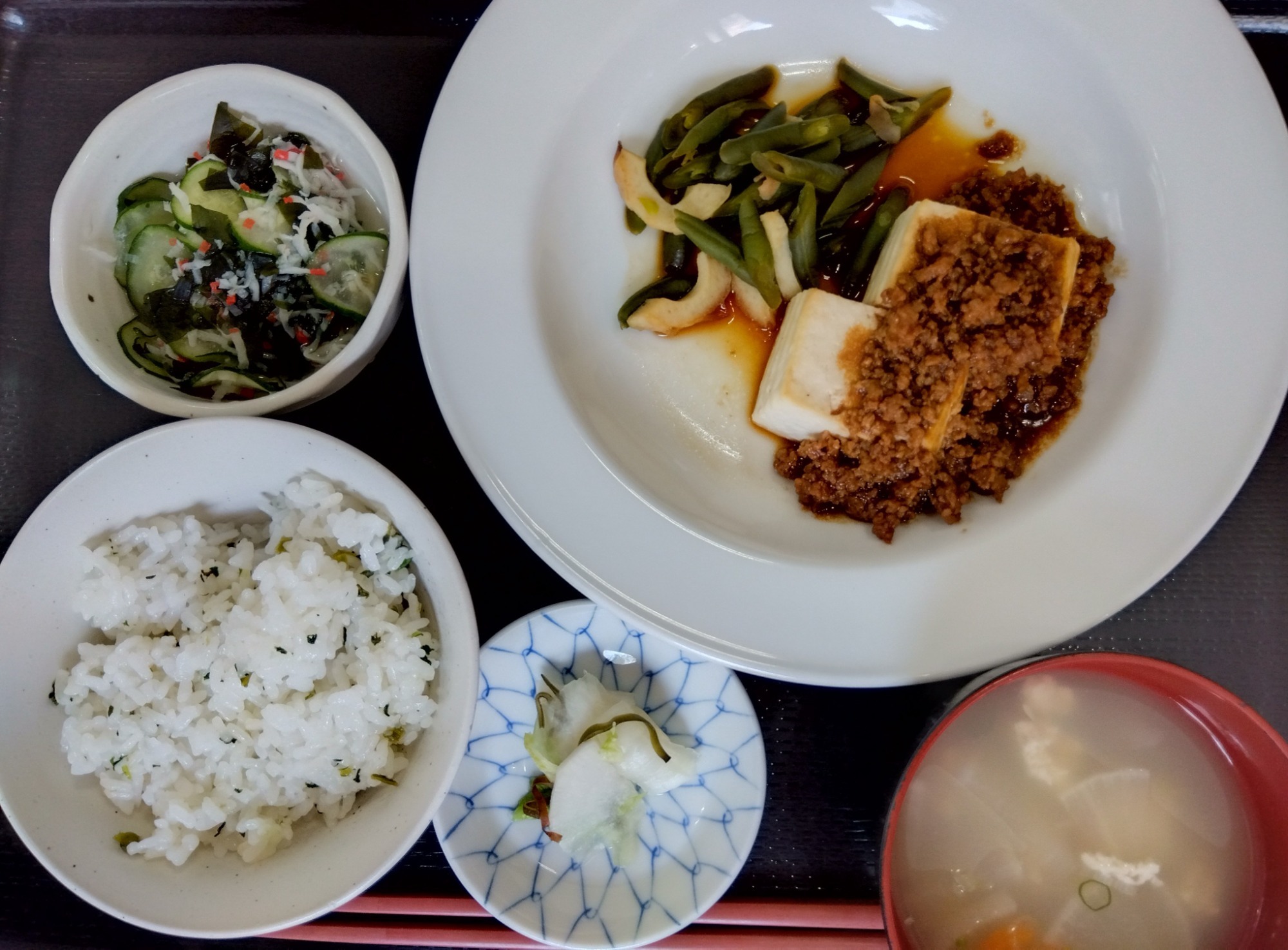 ４月に提供したメニュー一例