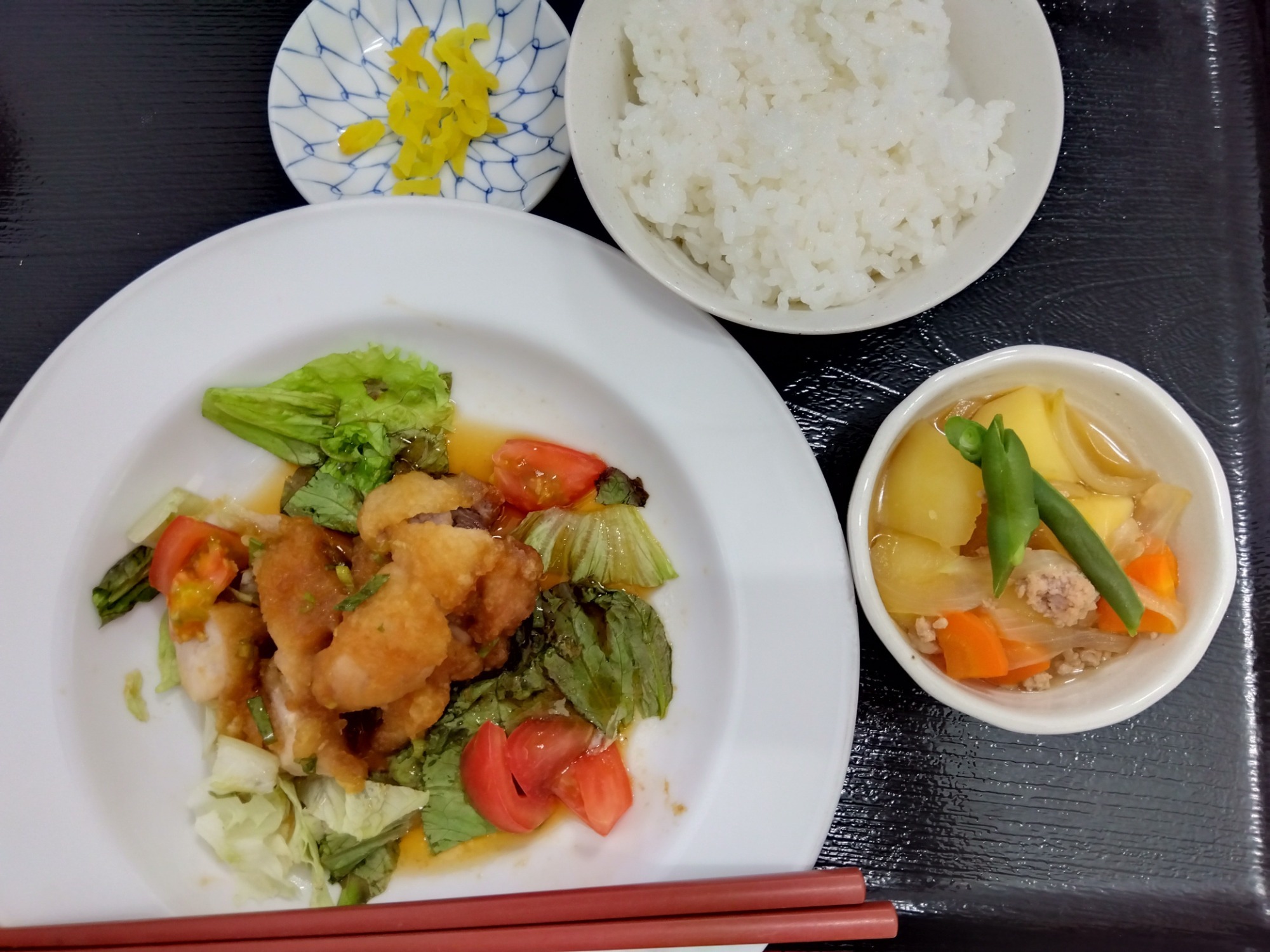 ４月に提供したメニュー一例