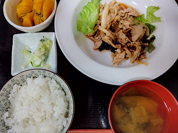 ４月に提供したメニュー一例