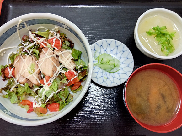 ４月に提供したメニュー一例