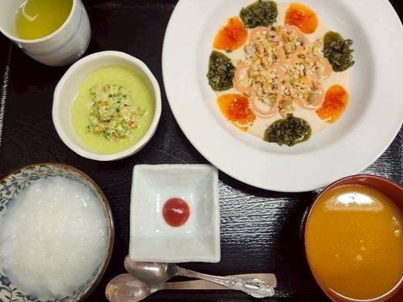 ４月に提供したメニュー一例