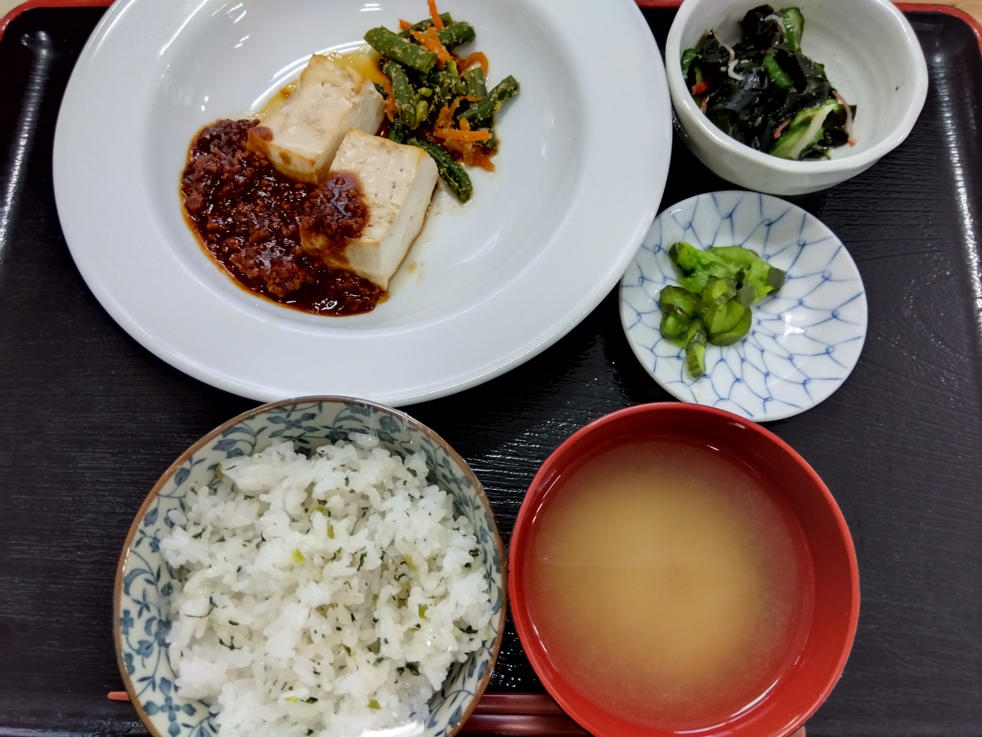 ４月に提供したメニュー一例